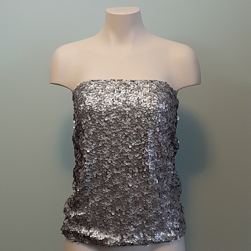 🅱️🅾️G🅾️ Cotton On bronze sequins sparkling mini skirt